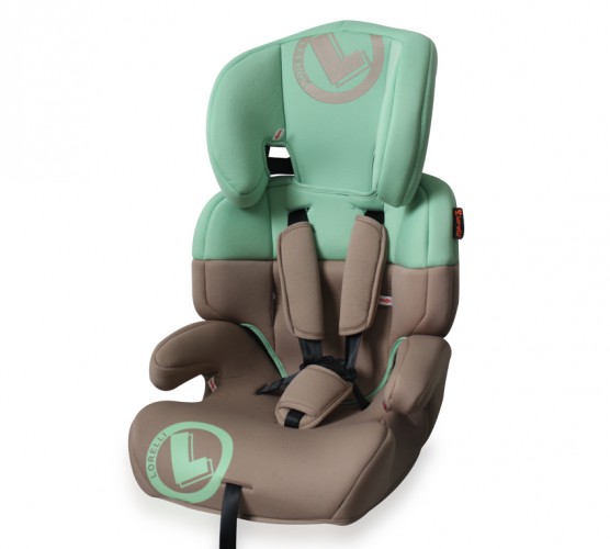 Автокресло Bertoni (Lorelli) Junior от 9 до 36 кг Green&Grey