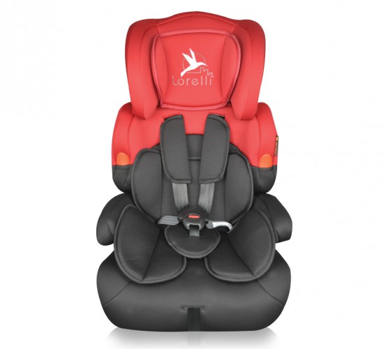 Автокресло Bertoni (Lorelli) Kiddy от 9 до 36 кг Black&Red Origami
