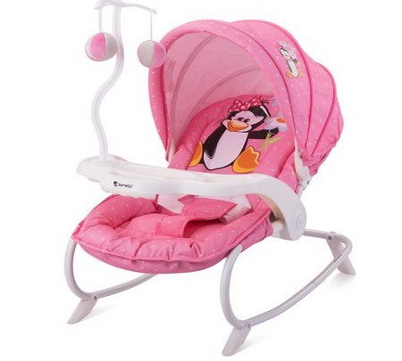 Шезлонг Bertoni (Lorelli) Dream Time Pink Penguin