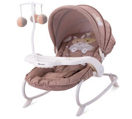 Шезлонг Bertoni (Lorelli) Dream Time Whitebeige Travelling