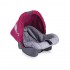 Автокресло Bertoni (Lorelli) от 0 до 13 кг Bodyguard Grey&Pink Girl 1644