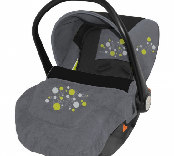 Автокресло Bertoni (Lorelli) от 0 до 13 кг LifeSaver Grey&Black Circles