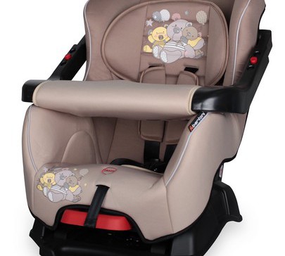 Автокресло Bertoni (Lorelli) от 9 до 18 кг Bumper Beige bear toys