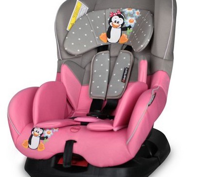 Автокресло Bertoni (Lorelli) от 0 до 18 кг Concord Grey&Pink Penguin