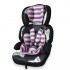 Автокресло Bertoni (Lorelli) 9 - 36 кг Junior Plus Premium Pink&Black Stars