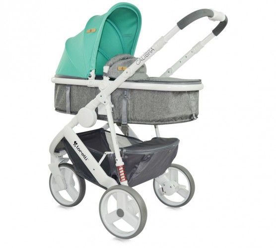 Коляска трансформер Bertoni (Lorelli) Calibra 3 Green&Grey