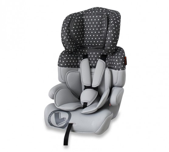 Автокресло Bertoni (Lorelli) 9 - 36 кг Junior Plus Grey Dots