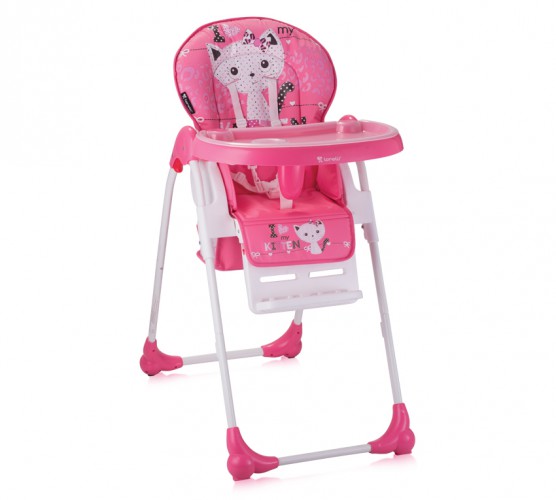 Стульчик для кормления Bertoni (Lorelli) OLIVER Pink Kitten