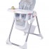Стульчик для кормления Bertoni (Lorelli) YAM YAM Grey&White Funny Days