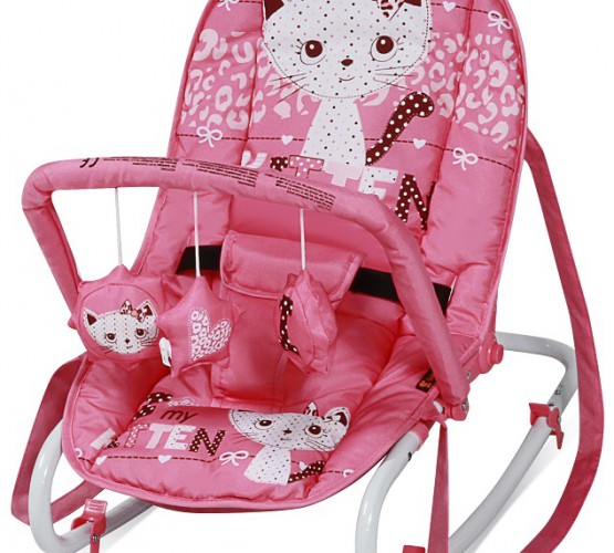 Шезлонг Bertoni (Lorelli) TOP RELAX Pink Kitten